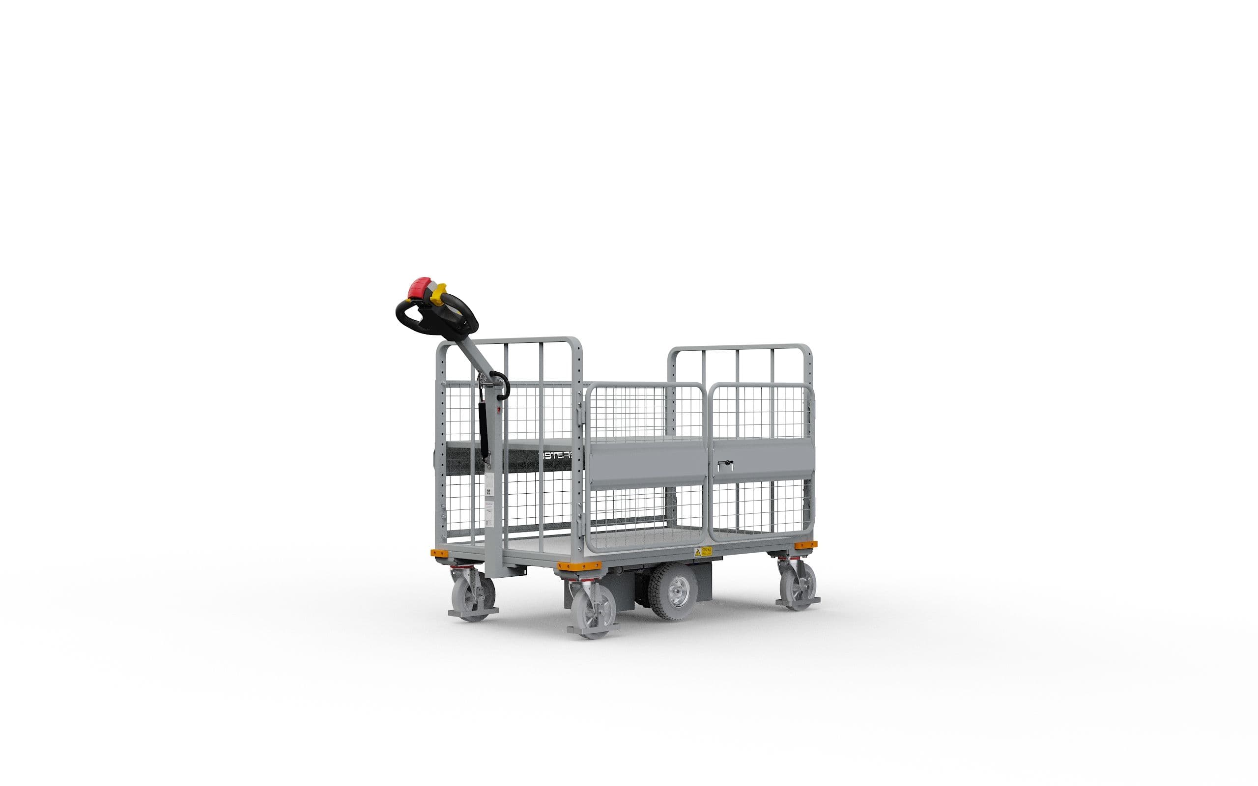 Elektro-Plattformwagen Trolley 500 M XE mit modularem Aufbau und 1260x800 mm Ladefläche
