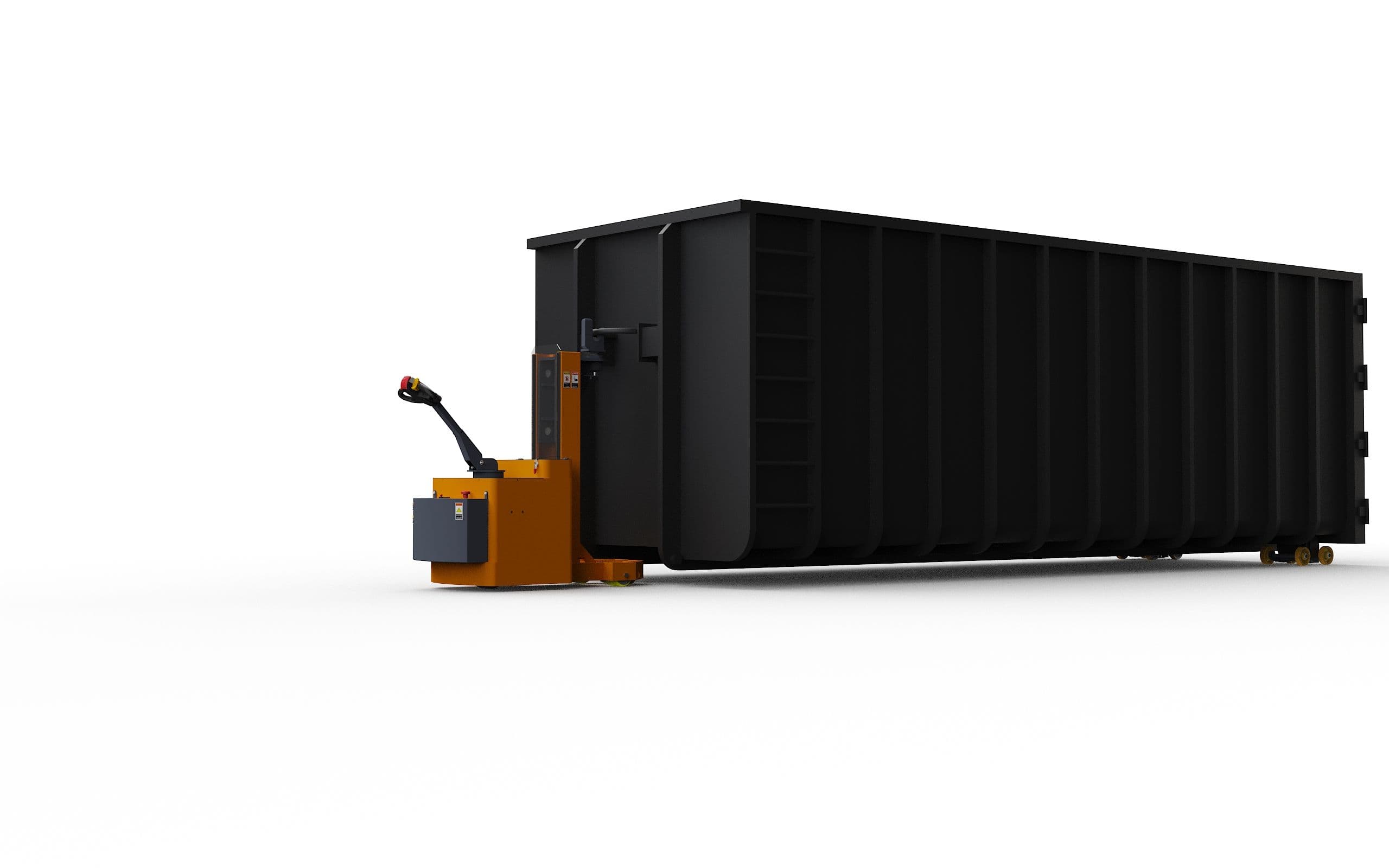 Elektroschlepper Jack 12 Container für Abrollcontainer