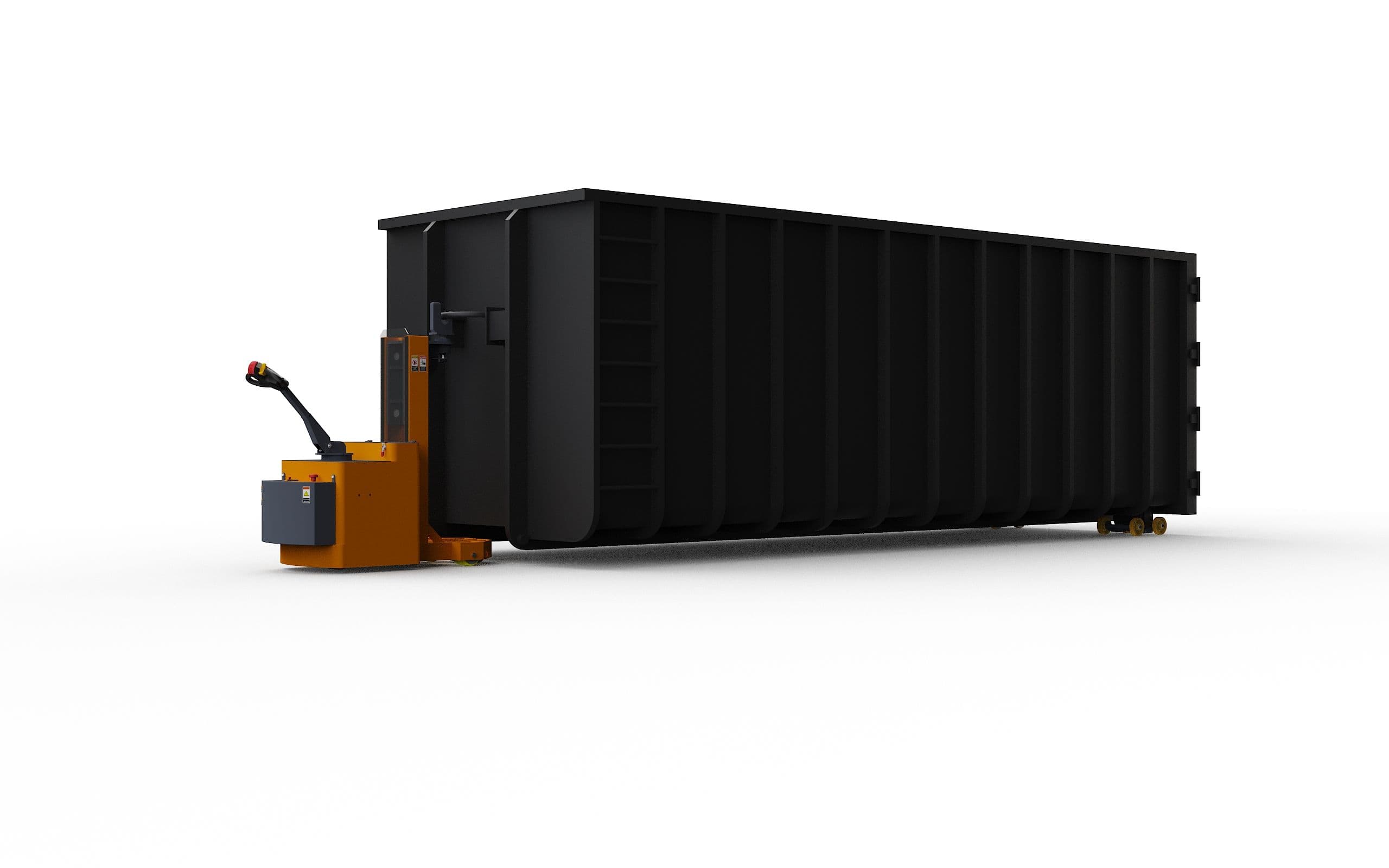 Elektroschlepper Jack 12 Container für Abrollcontainer